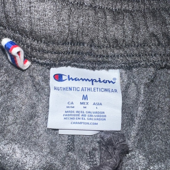 Champion Gray Sweatpants Comfortable Joggers - Picture 2 of 3